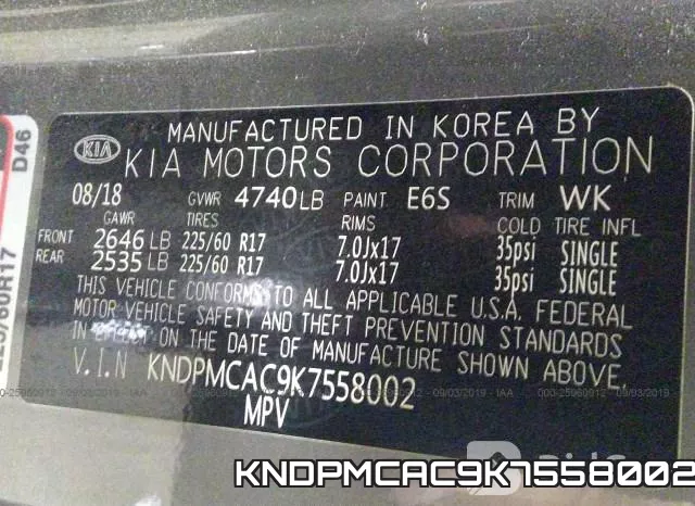 KNDPMCAC9K7558002