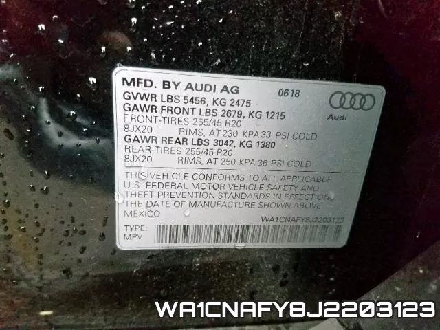 WA1CNAFY8J2203123