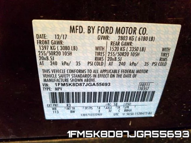1FM5K8D87JGA55693