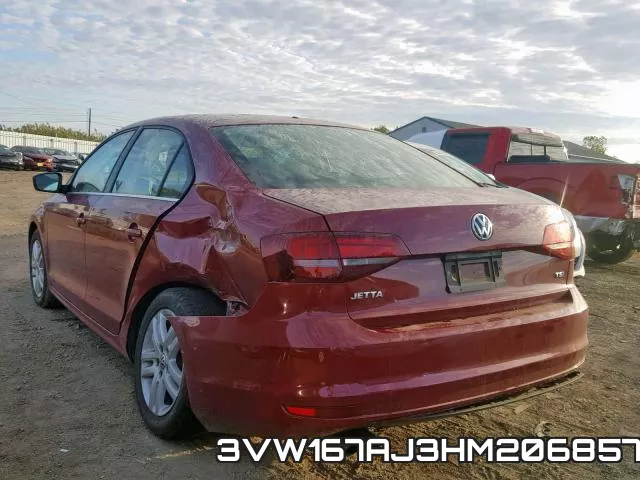 3VW167AJ3HM206857