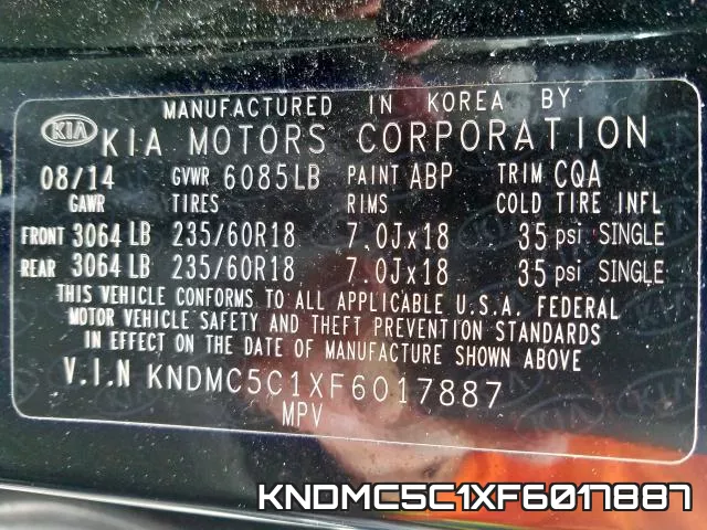 KNDMC5C1XF6017887