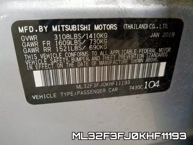 ML32F3FJ0KHF11193