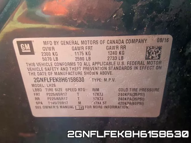 2GNFLFEK8H6158630