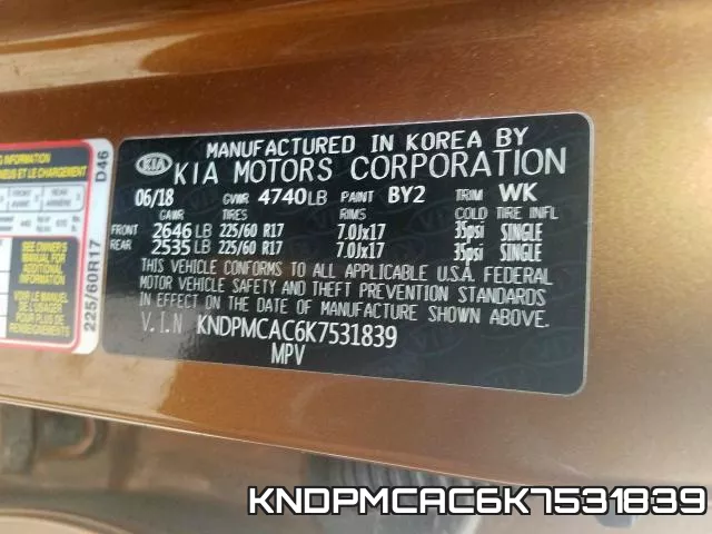 KNDPMCAC6K7531839