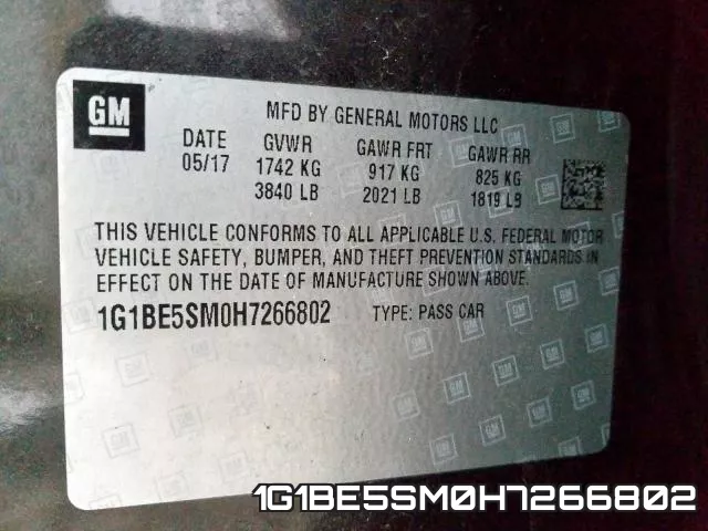 1G1BE5SM0H7266802