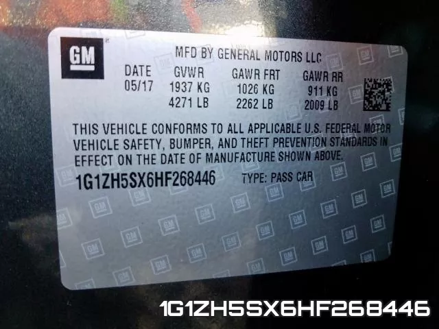1G1ZH5SX6HF268446