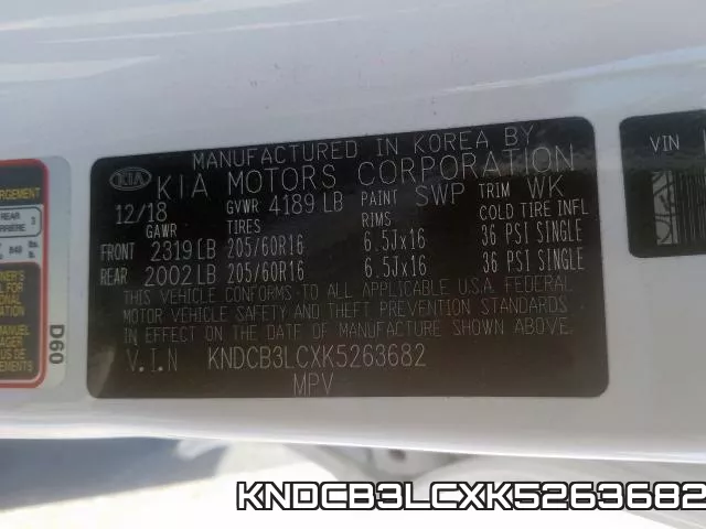 KNDCB3LCXK5263682