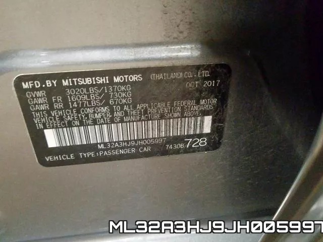ML32A3HJ9JH005997