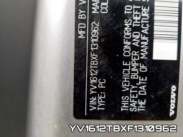 YV1612TBXF1310962