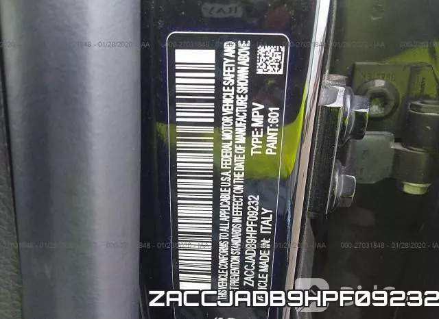 ZACCJADB9HPF09232