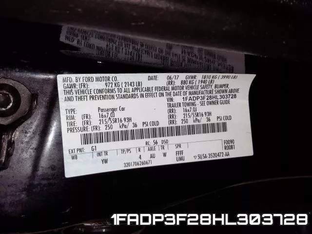 1FADP3F28HL303728