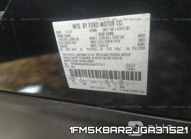 1FM5K8AR2JGA37521
