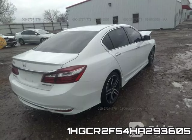 1HGCR2F54HA293605
