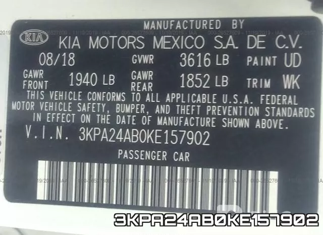 3KPA24AB0KE157902