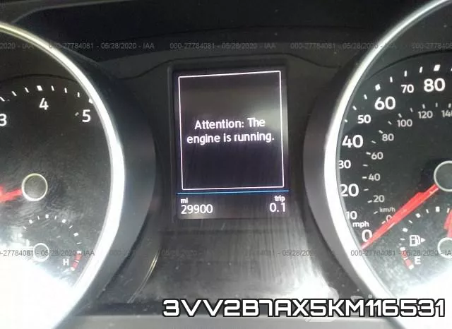 3VV2B7AX5KM116531