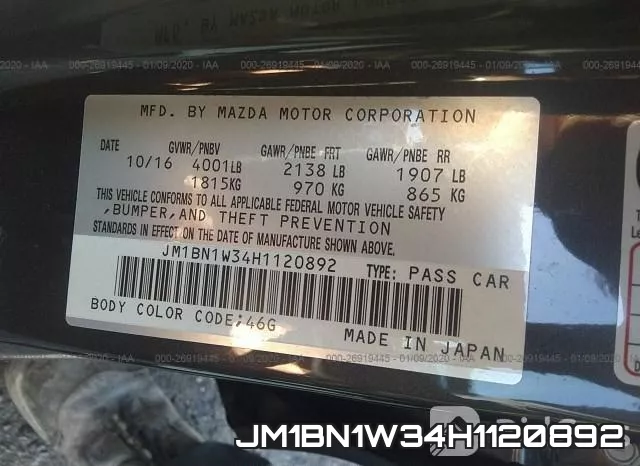 JM1BN1W34H1120892