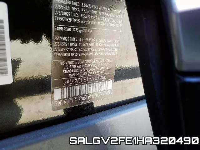 SALGV2FE1HA320490