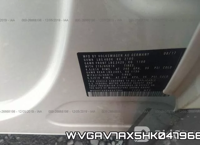WVGAV7AX5HK047966