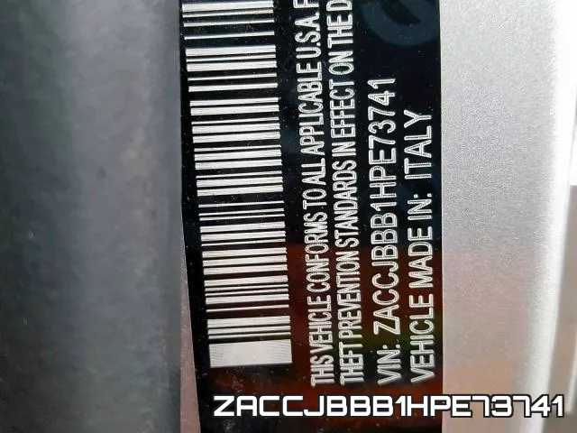 ZACCJBBB1HPE73741