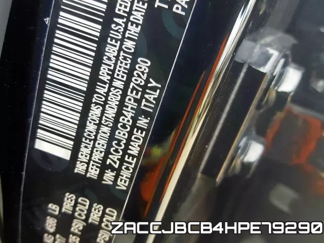 ZACCJBCB4HPE79290