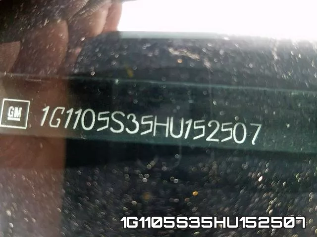1G1105S35HU152507