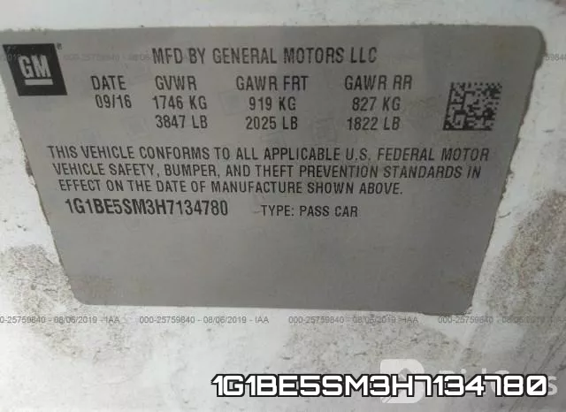 1G1BE5SM3H7134780