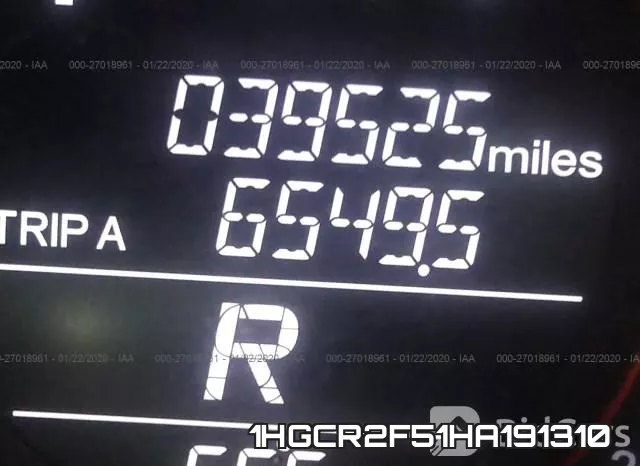1HGCR2F51HA191310