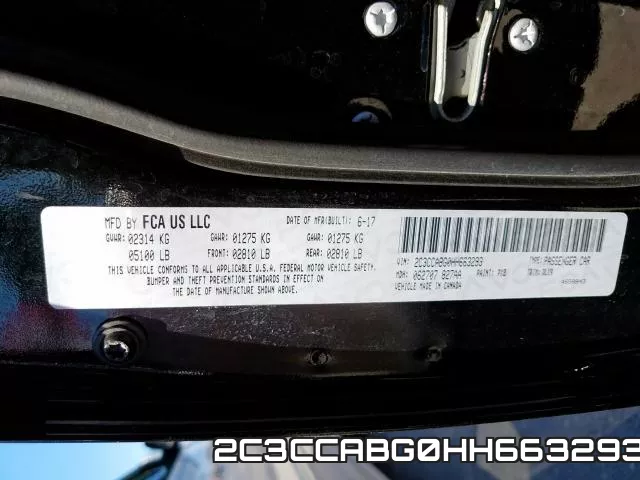 2C3CCABG0HH663293