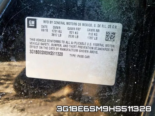 3G1BE6SM9HS511328