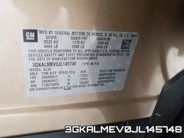 3GKALMEV0JL145748