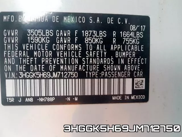 3HGGK5H69JM712750