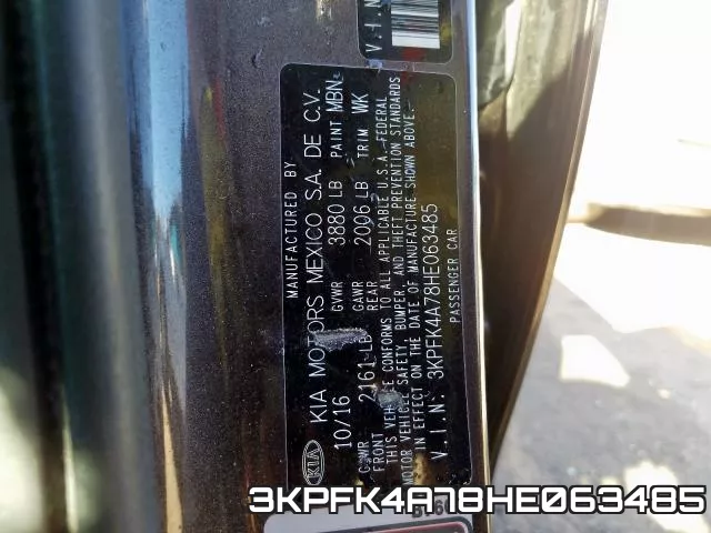 3KPFK4A78HE063485
