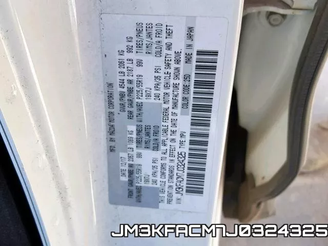 JM3KFACM7J0324325