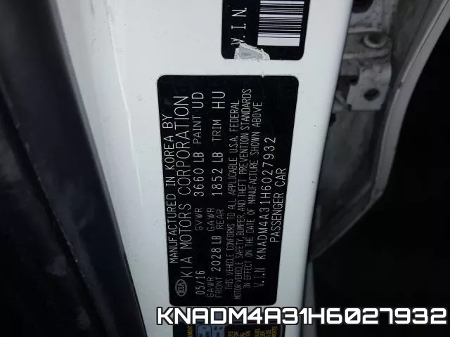 KNADM4A31H6027932