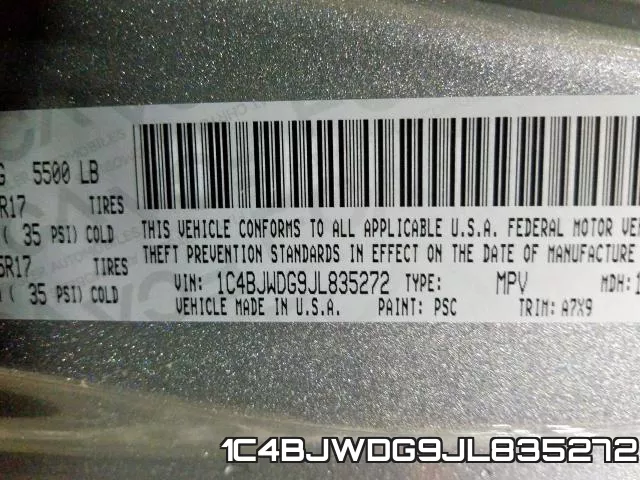 1C4BJWDG9JL835272