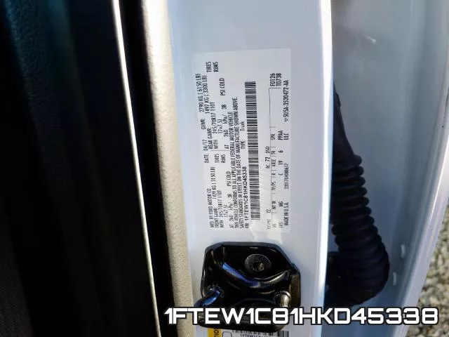 1FTEW1C81HKD45338