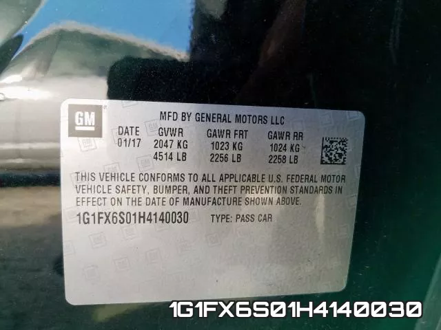 1G1FX6S01H4140030