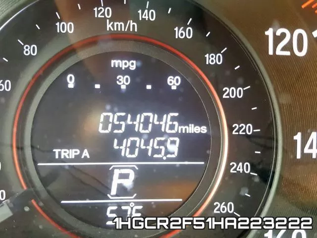 1HGCR2F51HA223222