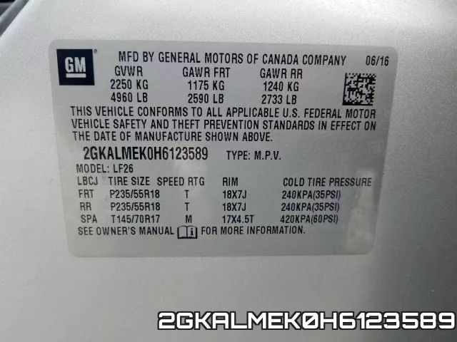 2GKALMEK0H6123589
