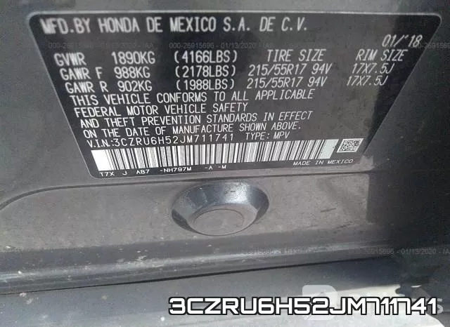 3CZRU6H52JM711741