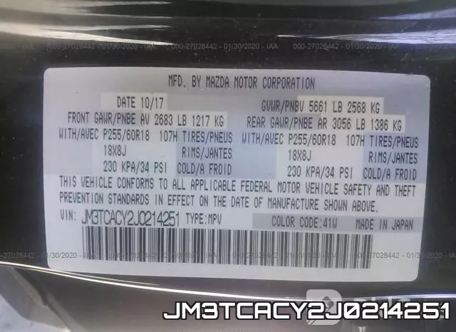 JM3TCACY2J0214251