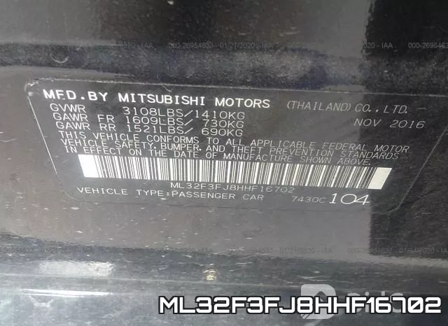 ML32F3FJ8HHF16702