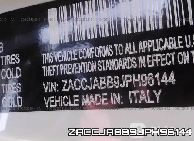 ZACCJABB9JPH96144