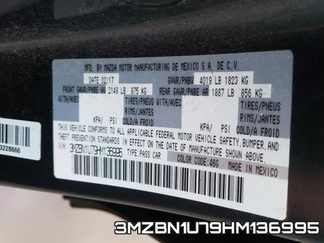 3MZBN1U79HM136995