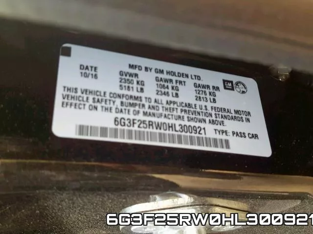 6G3F25RW0HL300921