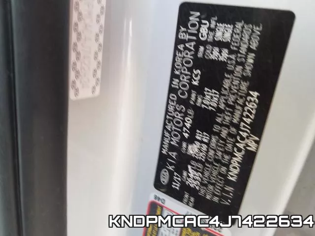 KNDPMCAC4J7422634