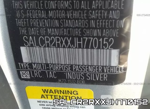 SALCR2RXXJH770152