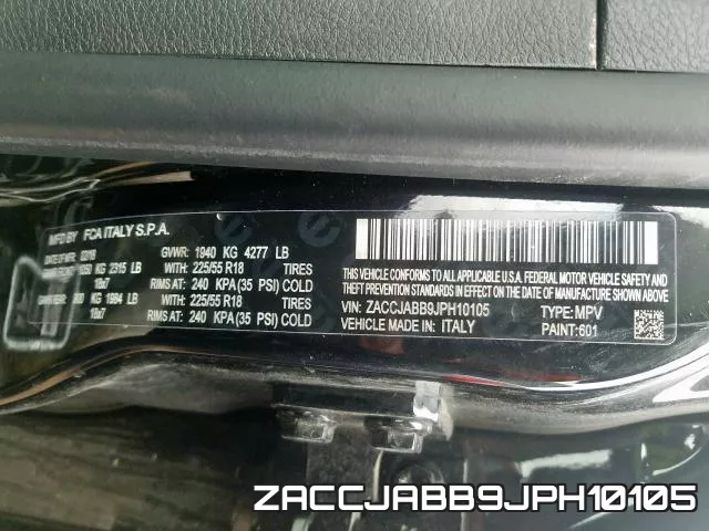 ZACCJABB9JPH10105