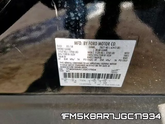 1FM5K8AR7JGC17934