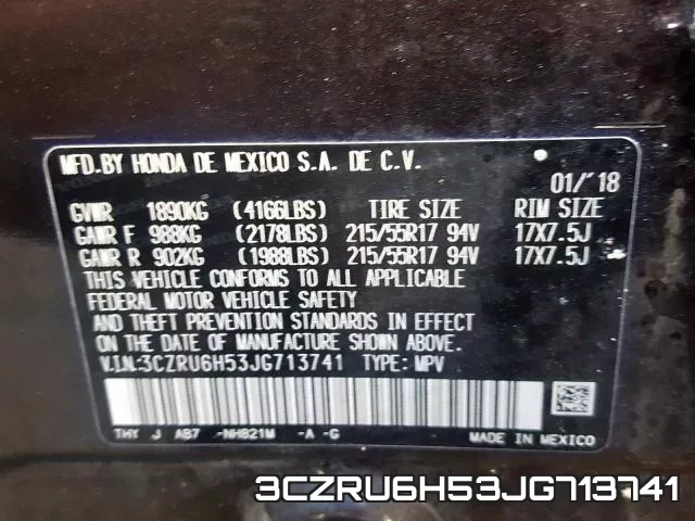 3CZRU6H53JG713741